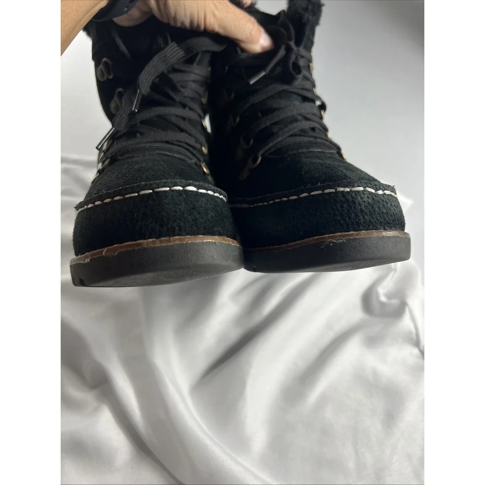 New Women's Lamo Taylor Black Lace-up Winter/Hiking Boots size 7